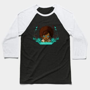 African American Woman Baseball T-Shirt